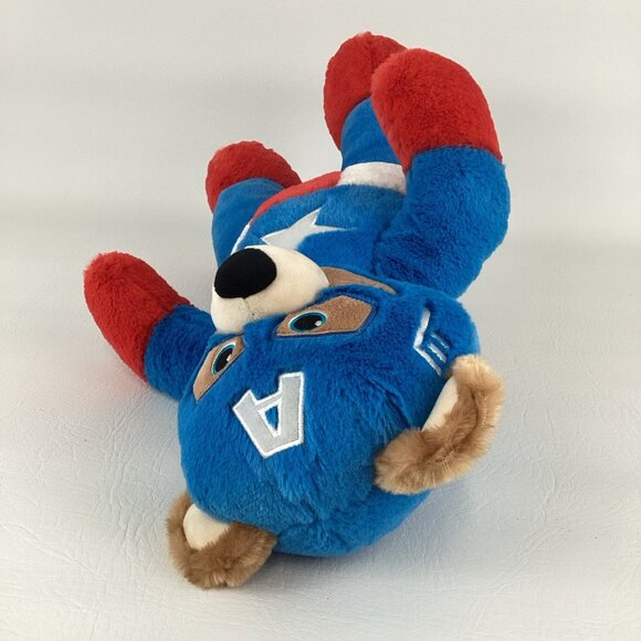 Build A Bear Workshop Marvel Captain America 17" Plush Stuffed Animal Super Hero - Picture 4 of 7